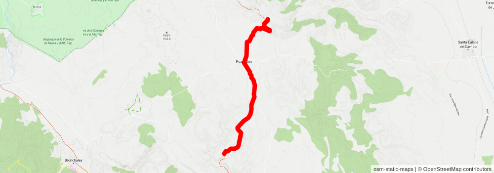 Rodenas - Torres de Albarracin PR TE 4 stage 2 Map
