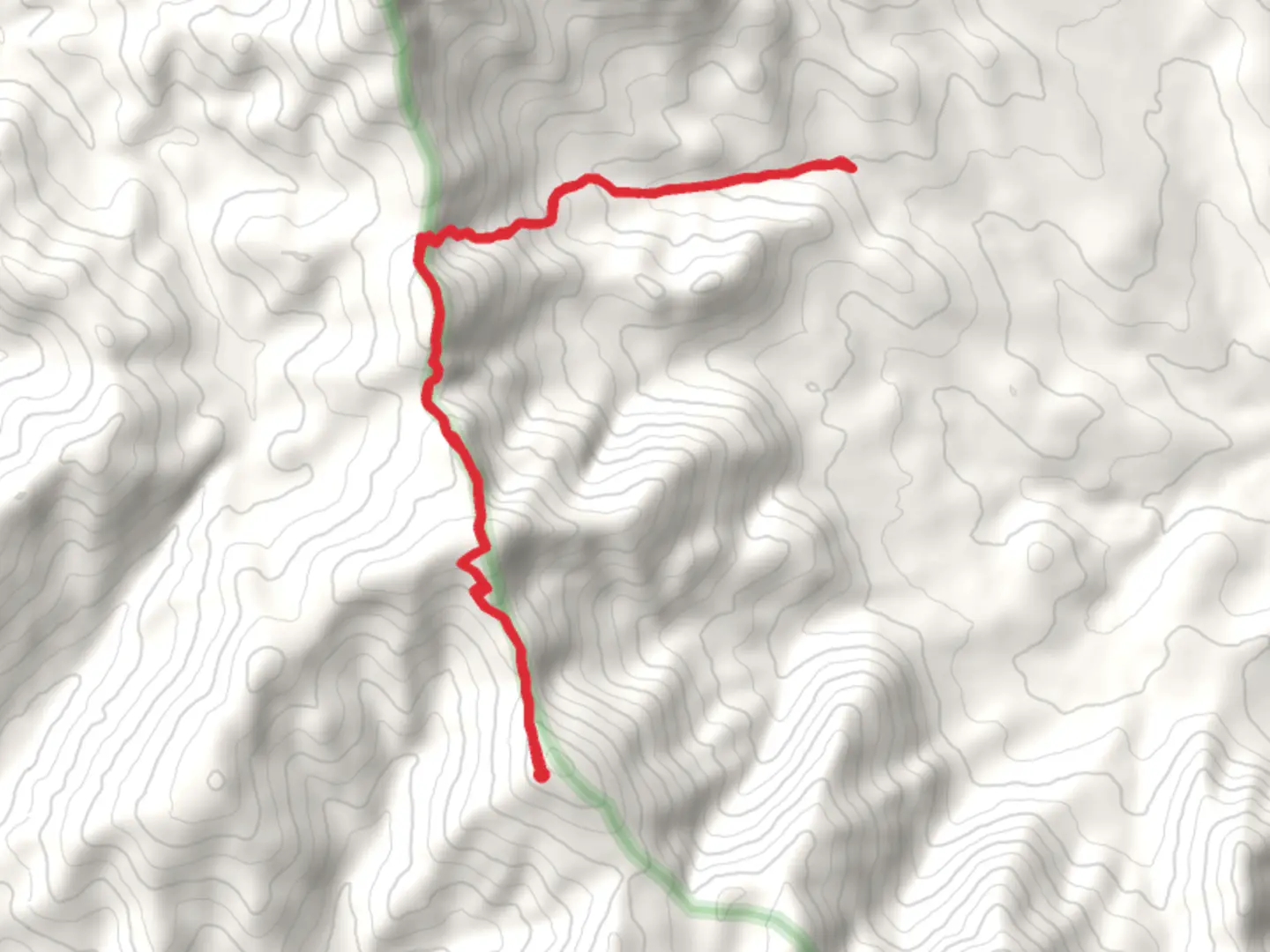 An image depicting the trail Golden Stairway Trail and its surrounding area.