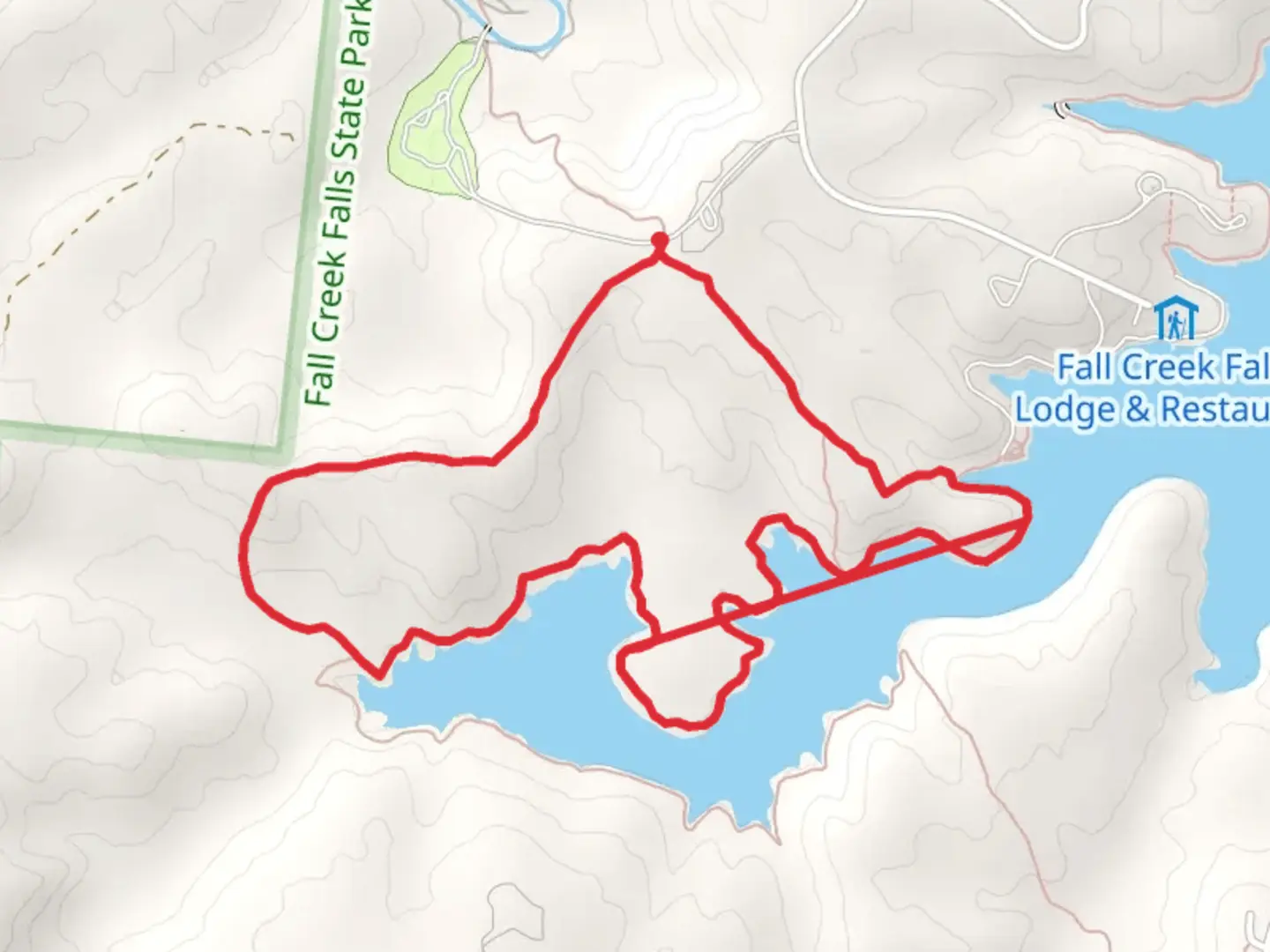 An image depicting the trail Gilbert Gaul Loop and its surrounding area.
