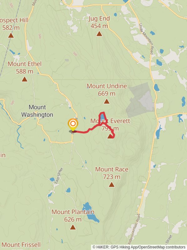 Mount Everett and Guilder Pond