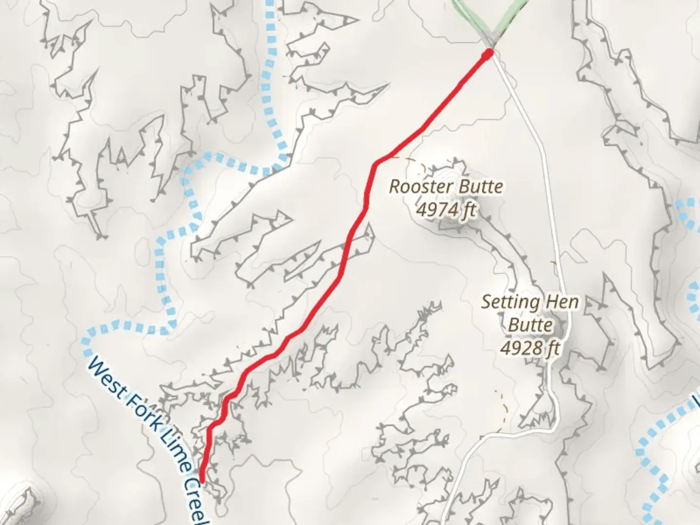 An image depicting the trail Drill Hole Walk and its surrounding area.