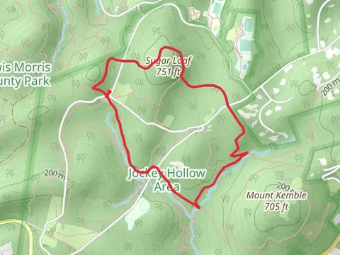 Orange Trail and Grand Loop Trail