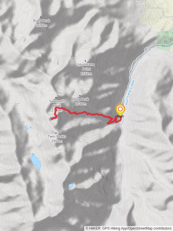 Legore Lake via Falls Creek Trail