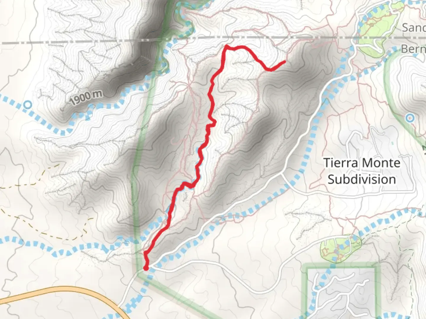 An image depicting the trail Jaral Trail and its surrounding area.