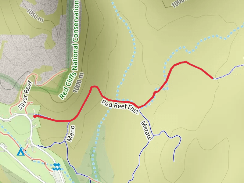 Red Reef East Trail Out and Back