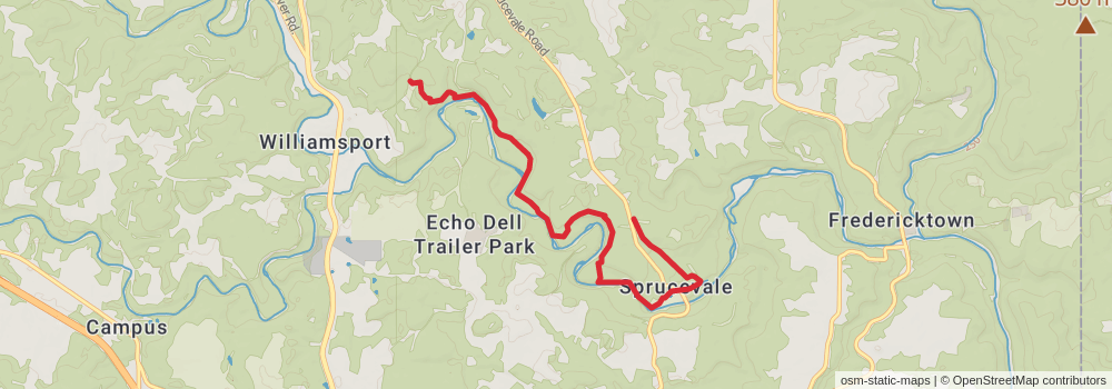 American Perimeter Trail - North Country Primary stage 2 Map