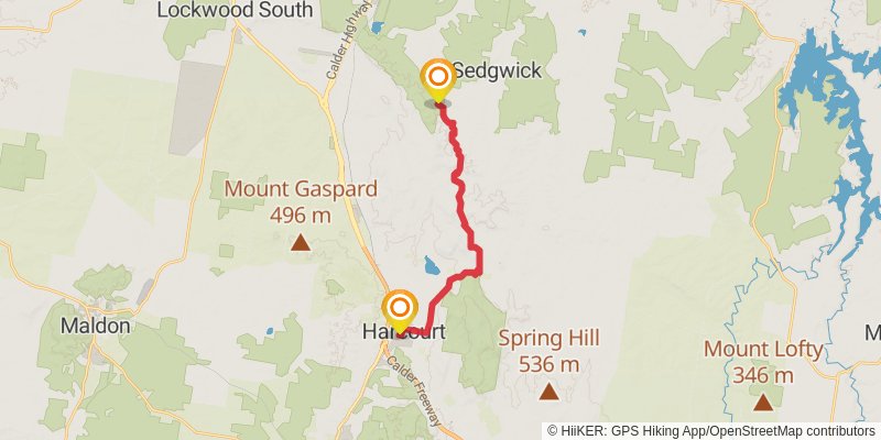 Eureka Track stage 9 Map