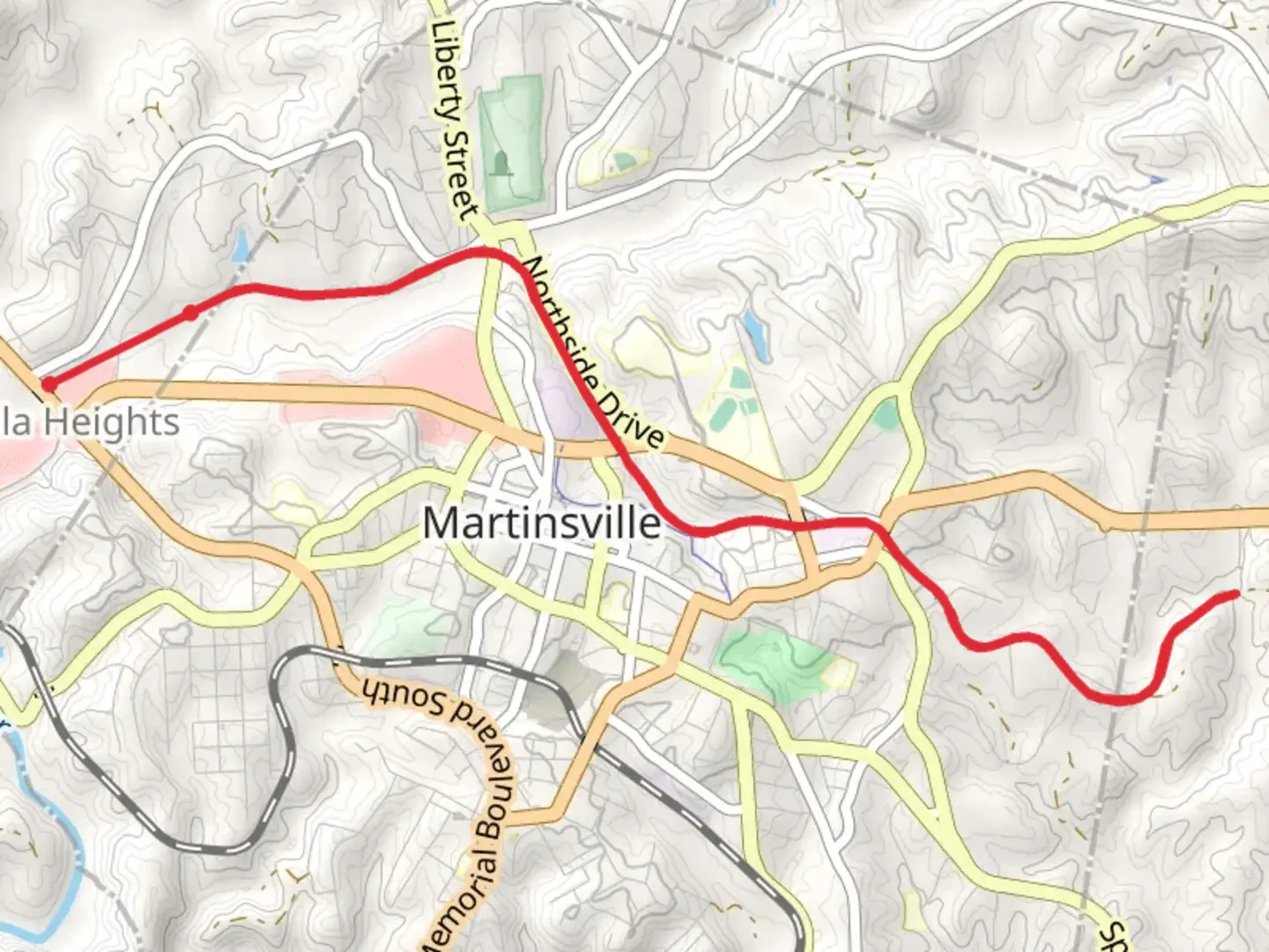 An image depicting the trail Dick and Willie Passage Rail Trail and its surrounding area.