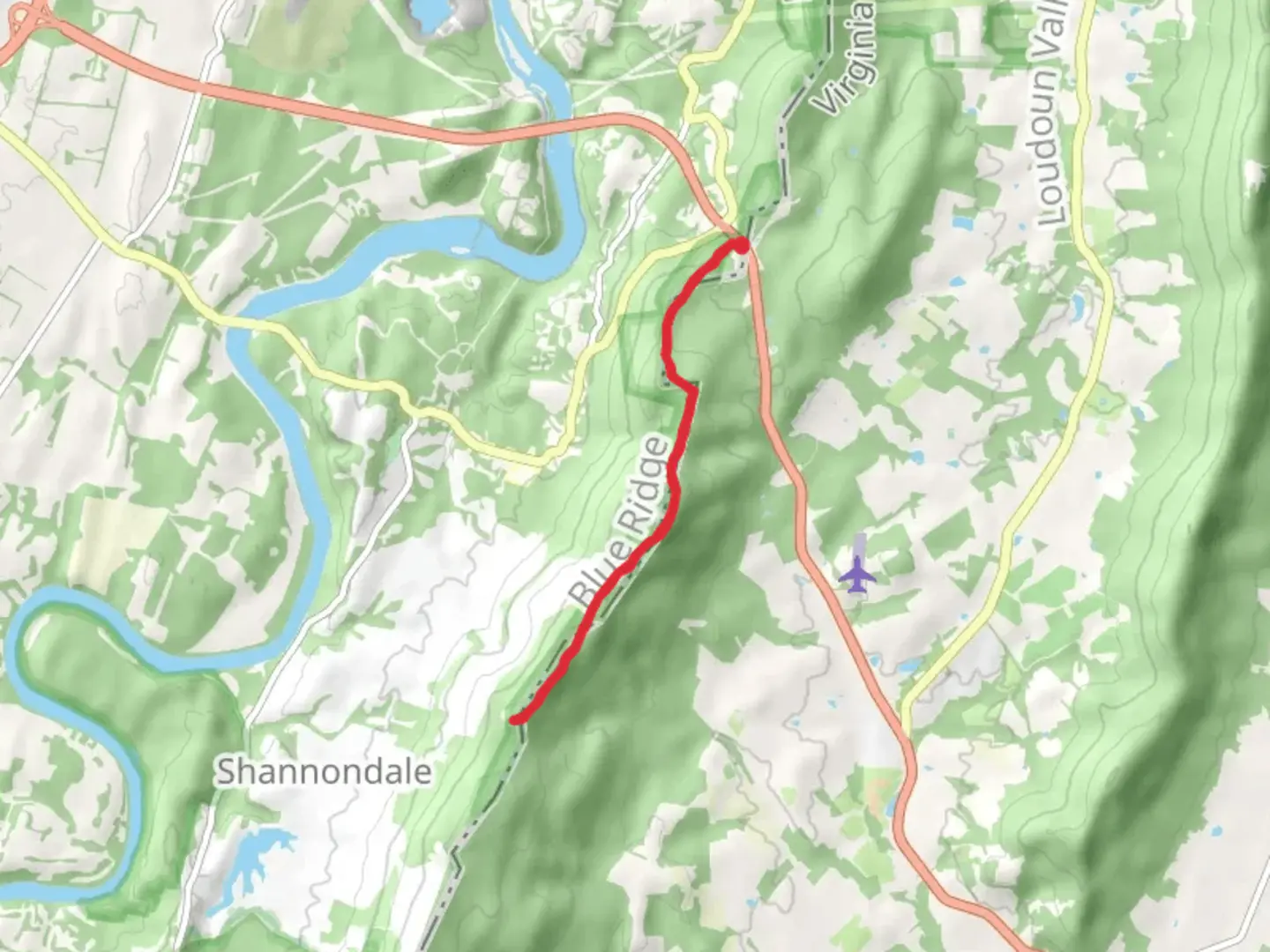 An image depicting the trail Neersville - Appalachian Trail and its surrounding area.