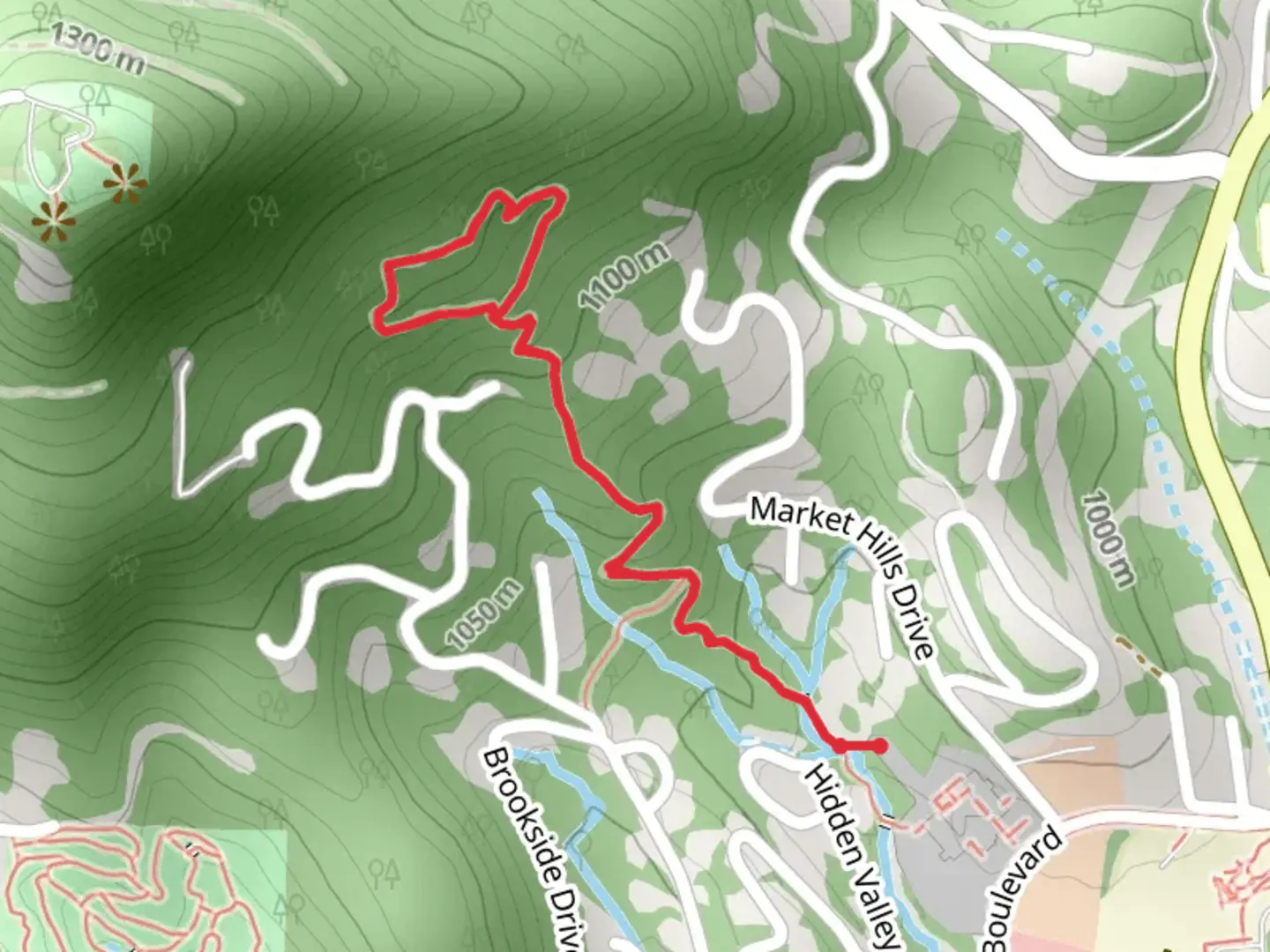 An image depicting the trail Boone United Trail and its surrounding area.