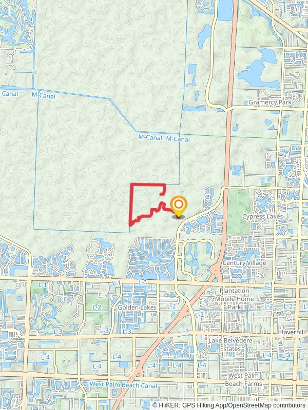 Apoxee Trail mobile static map
