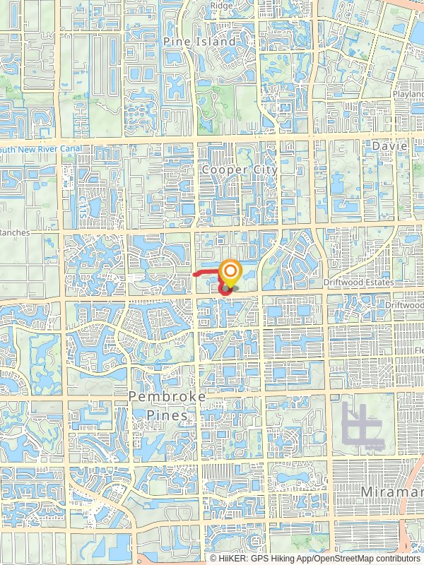 Brian Piccolo Park mobile static map