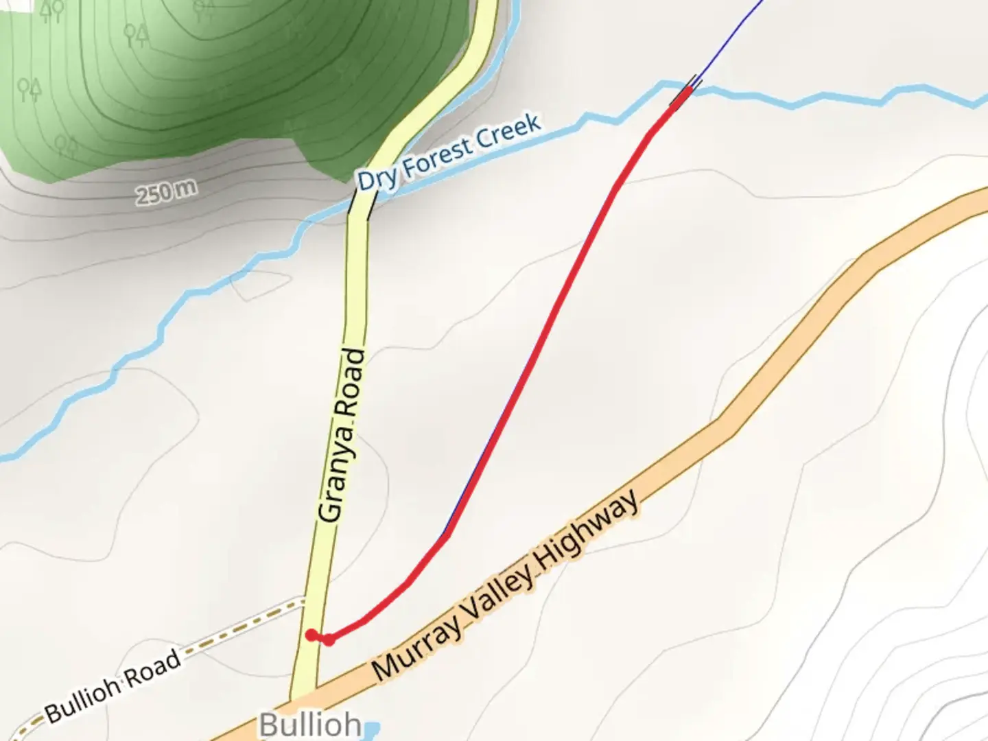 An image depicting the trail Dry Forest Creek Trestle Walk and its surrounding area.