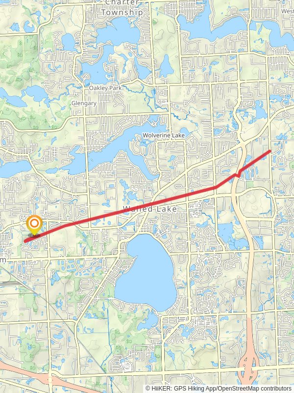 Michigan Air Line Trail - Gunnar Mettala Park