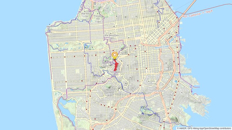 Twin Peaks Knot via Twin Peaks Boulevard