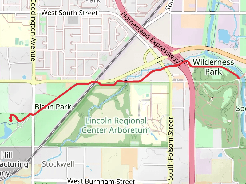 Bison and Prairie Corridor Trail