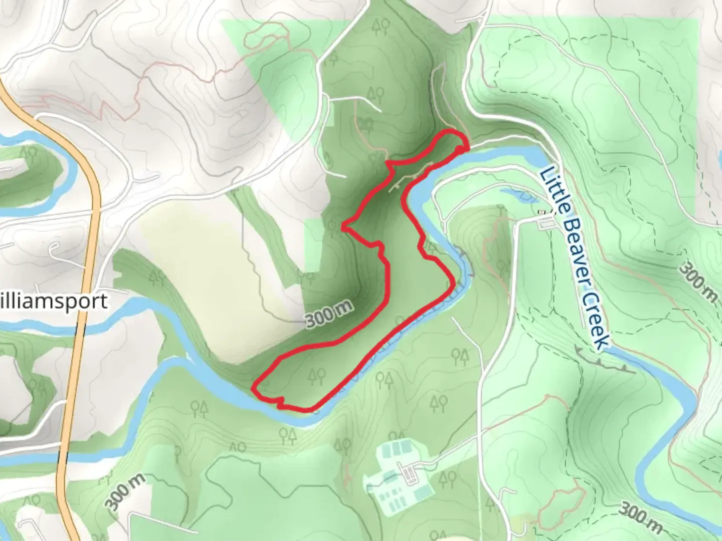 An image depicting the trail North Country Loop Trail and its surrounding area.