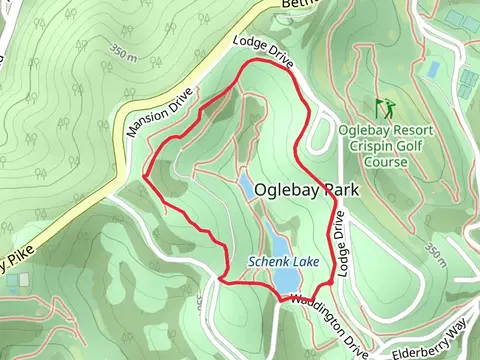 Upper Schenk Lake and Schenk Lake Loop