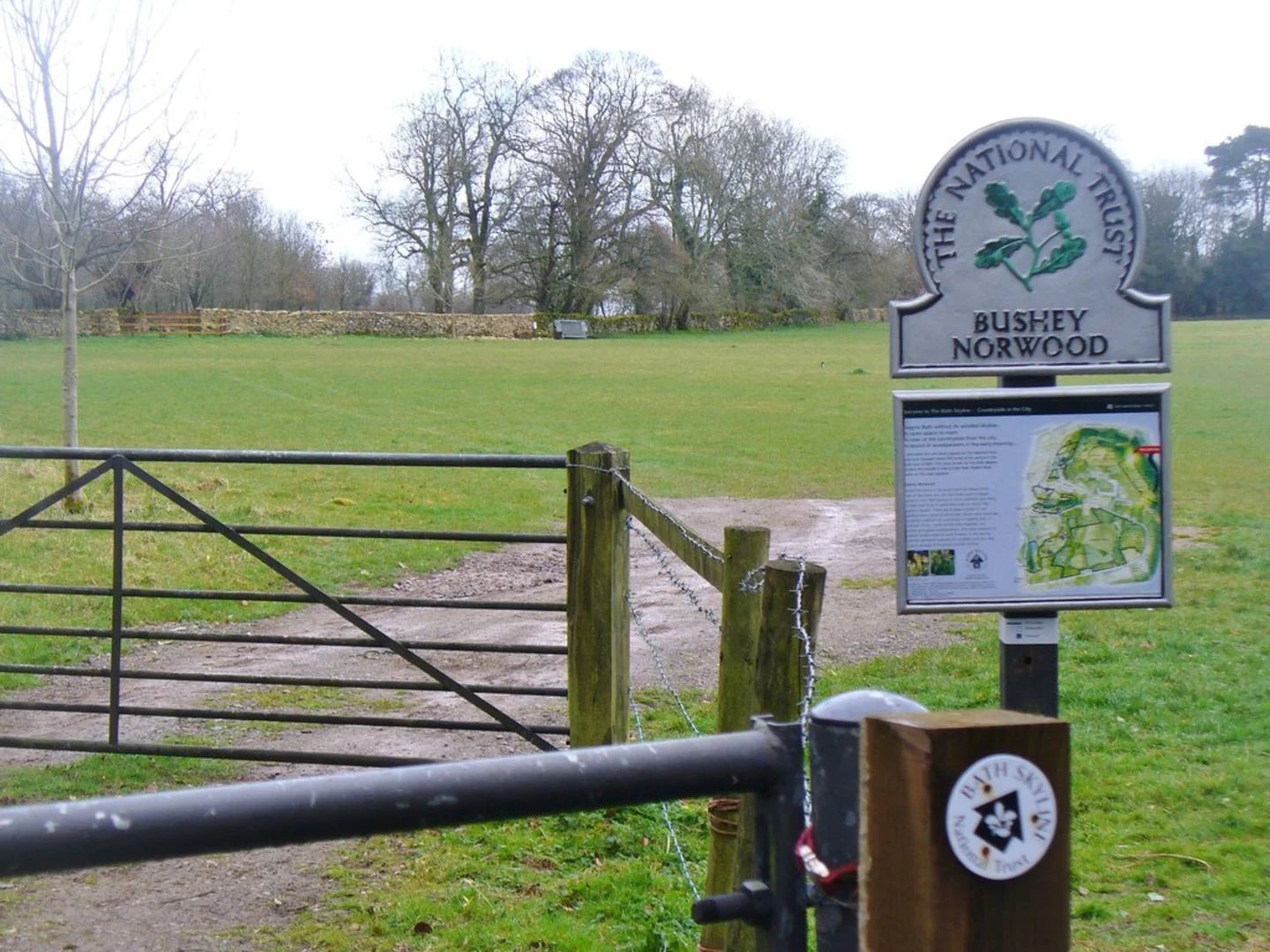 An image depicting the trail Bath Loop and its surrounding area.