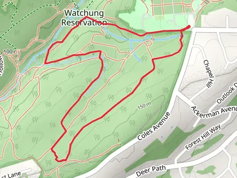 Purple and Orange Loop Trail