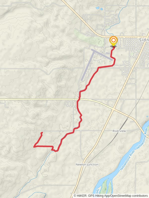 Walk along Main Canal - Sidney-Richard Regional Airport