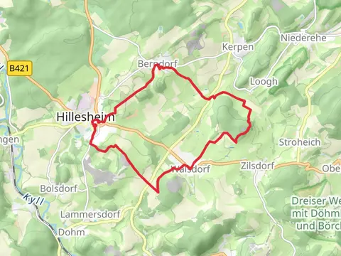 Hillesheim to Arensberg Loop