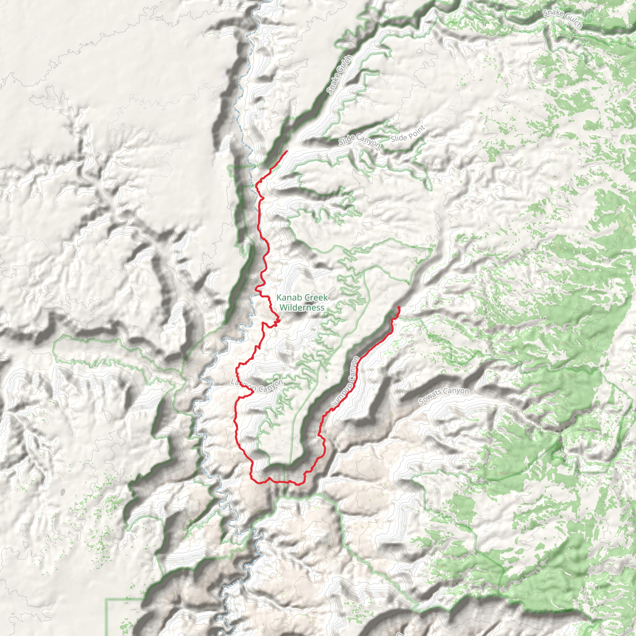 Ranger Trail mobile static map