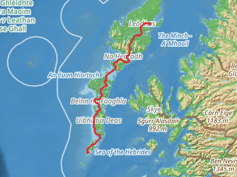 Hebridean Way -Walking Route