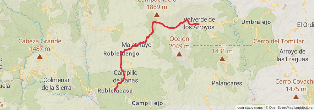 GR 60 - Towns of Black Architecture stage 3 Map