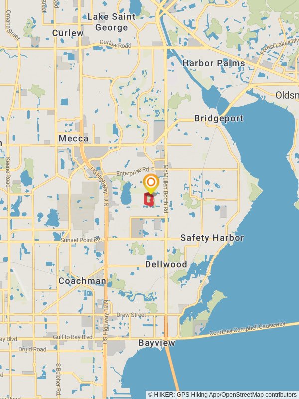 Chautauqua Park Loop mobile static map