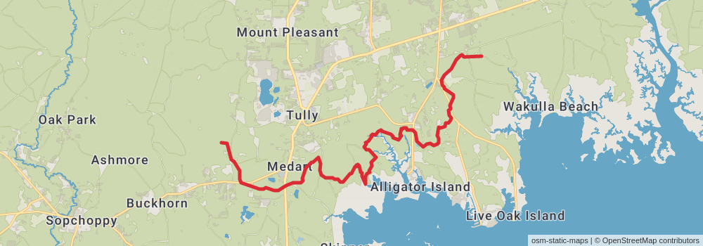 American Perimeter Trail - Florida Primary stage 24 Map