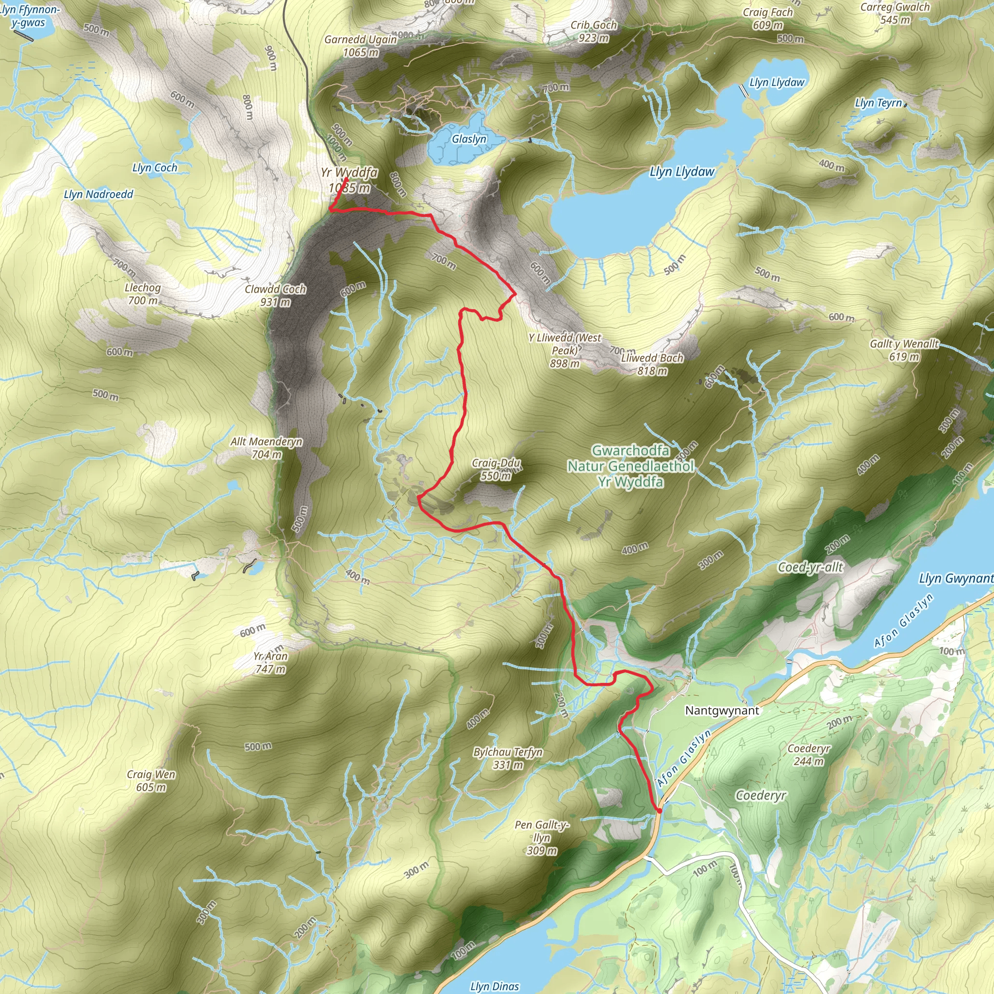 Watkin Path mobile static map
