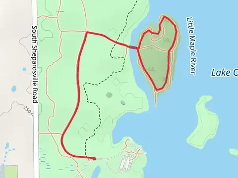 Lake Ovid Westside Loop