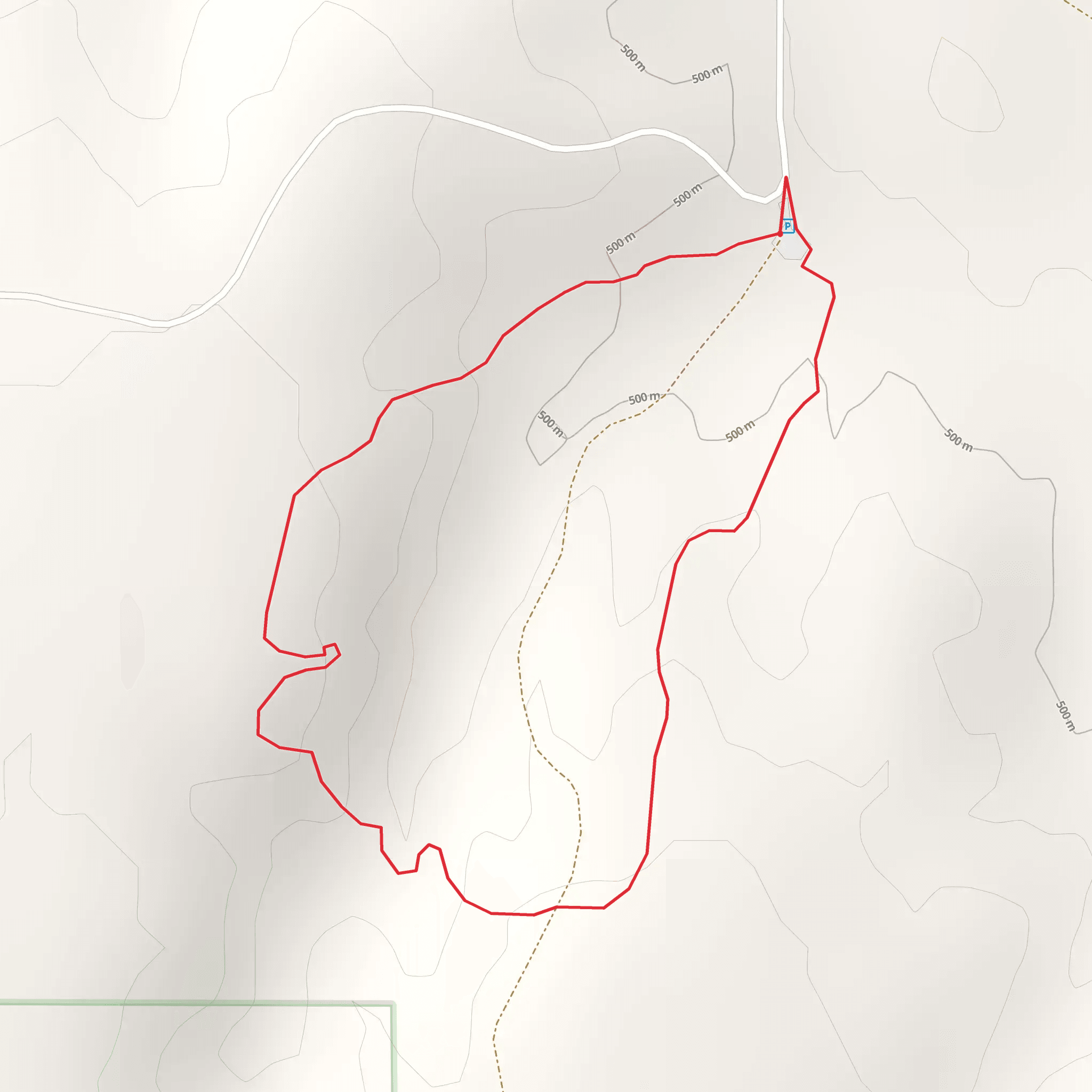 Cottonwood Nature Loop Trail mobile static map