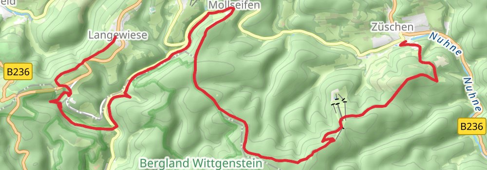 Winterberger Hochtour stage 4 Map