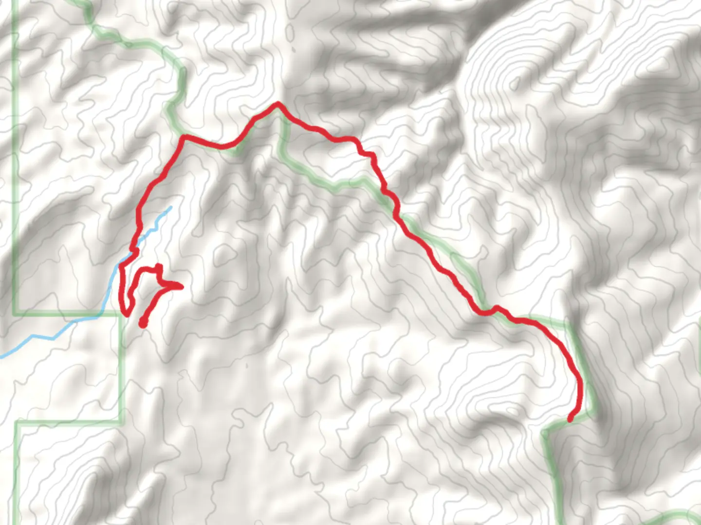 An image depicting the trail Honey Run Trail and its surrounding area.