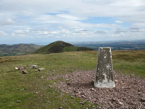 An image depicting the trail Scald Hill, The Cheviot, Cairn Hill and Comb Fell Loop and its surrounding area.