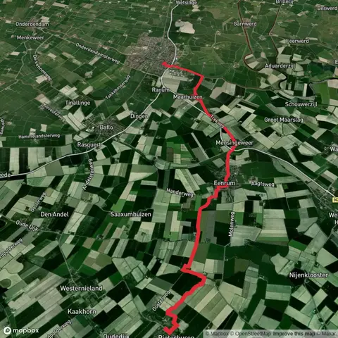 Pieterburen to Winsum via Pieterpad deel 1