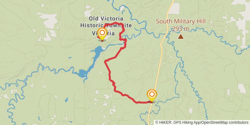 North Country Trail - Michigan Northwest stage 9 Map