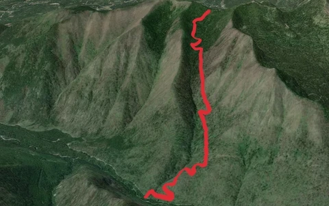 An image depicting the trail Cat Creek Trail and its surrounding area.