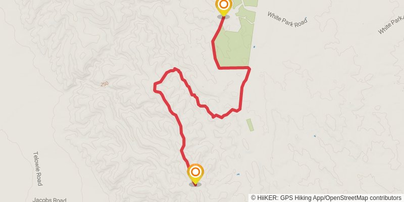 Heysen Trail stage 39 Map