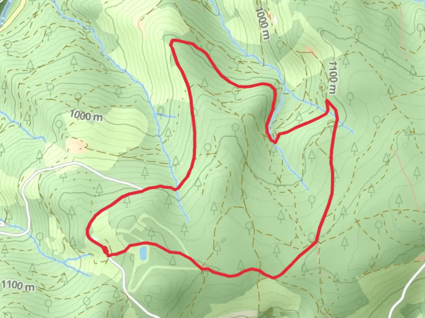 An image depicting the trail Emperor Karl Loop and its surrounding area.