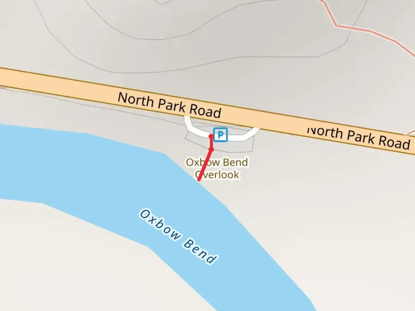 An image depicting the trail Oxbow Bend Walk and its surrounding area.