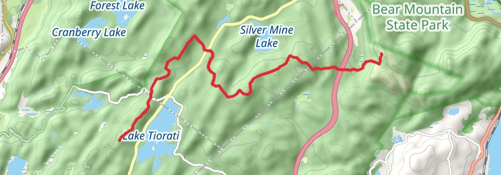 Appalachian Trail - New York stage 3 Map