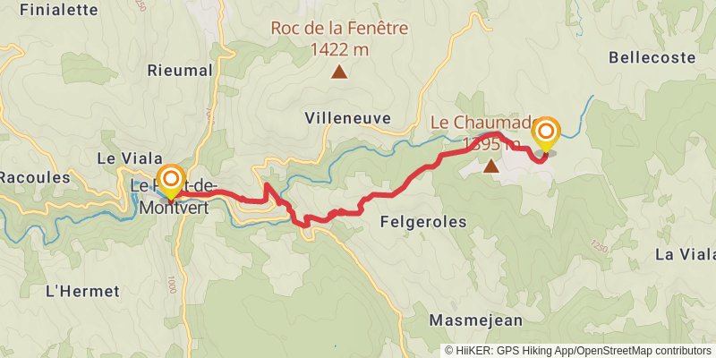 HexaTrek stage 90 Map