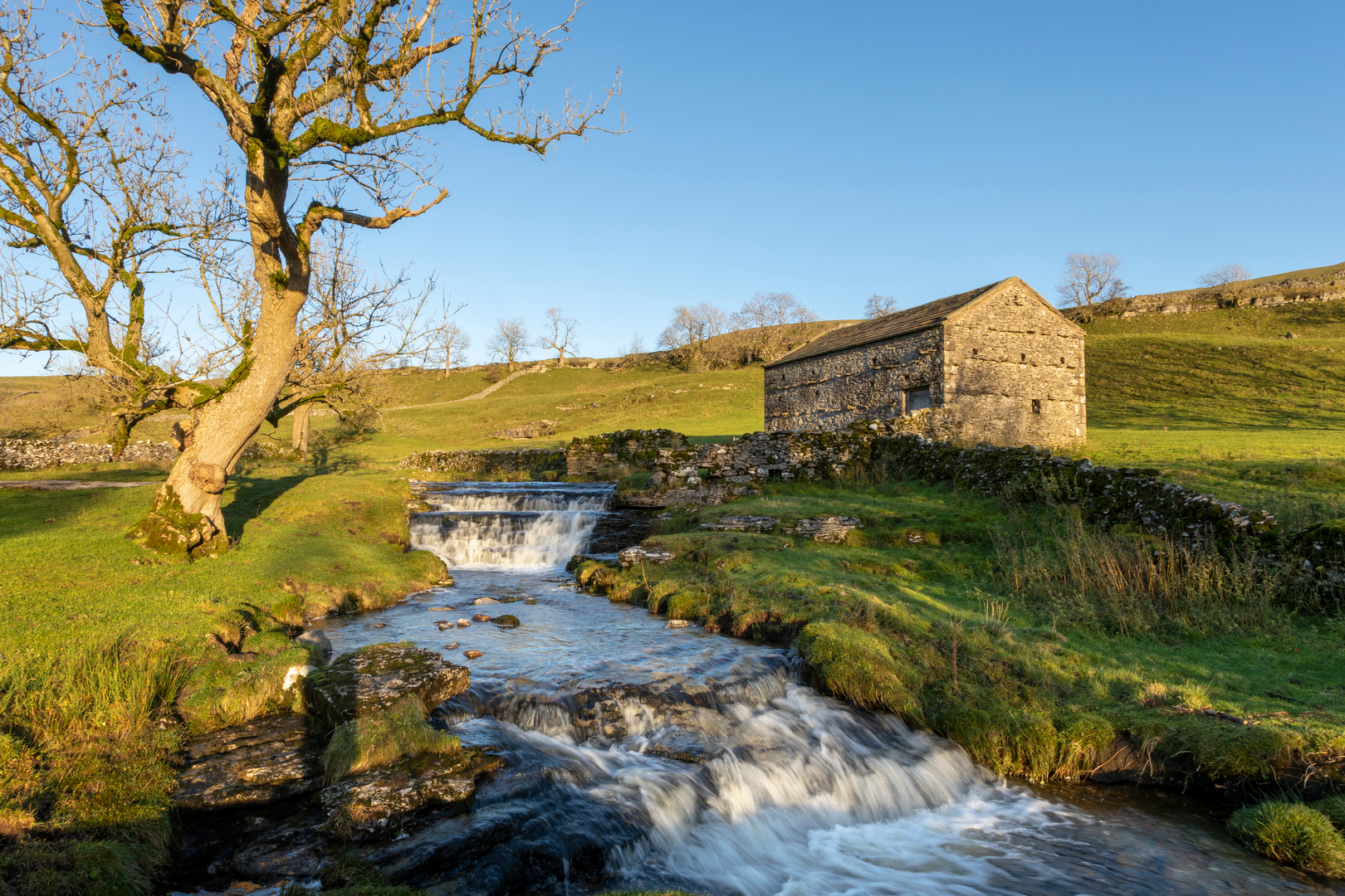 An image depicting the trail Buckden to Cray to Hubberholme Circuit and its surrounding area.