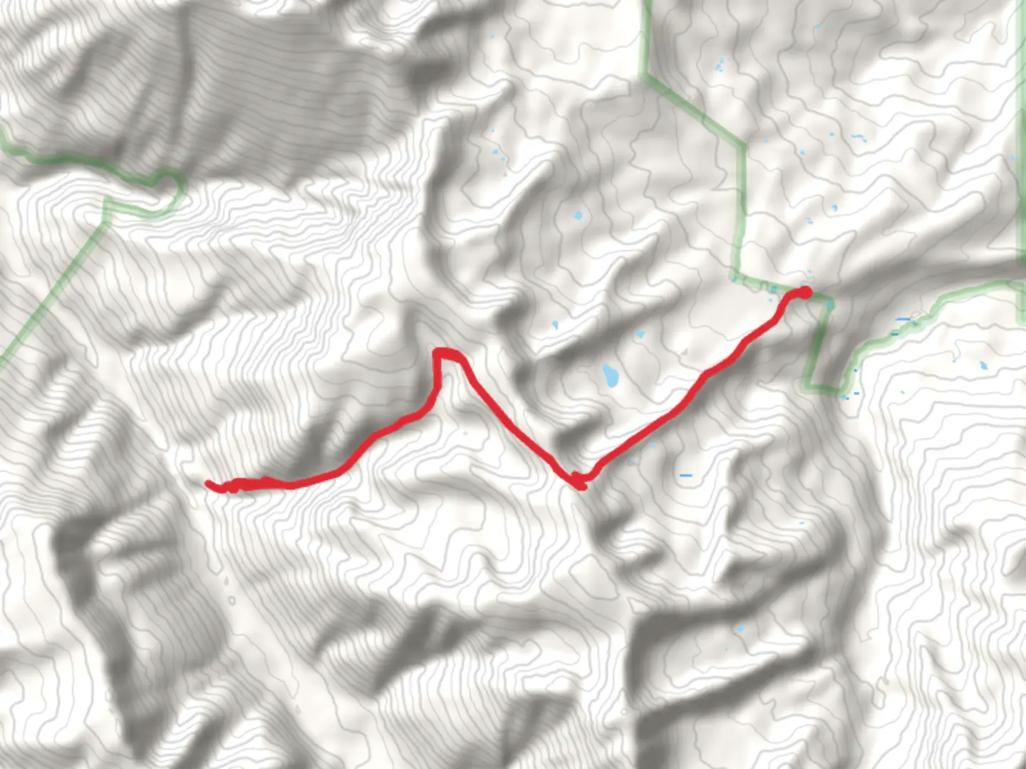 An image depicting the trail Hell Roaring Trail and its surrounding area.