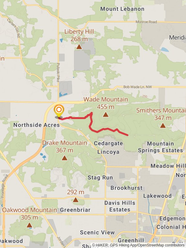 Wade Mountain Greenway and Fossil Bench Trail