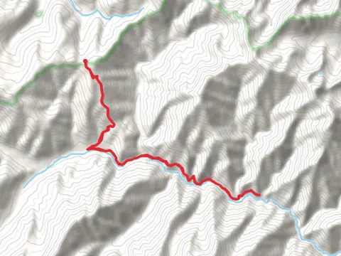 Indian Creek Trail - Mule Hill