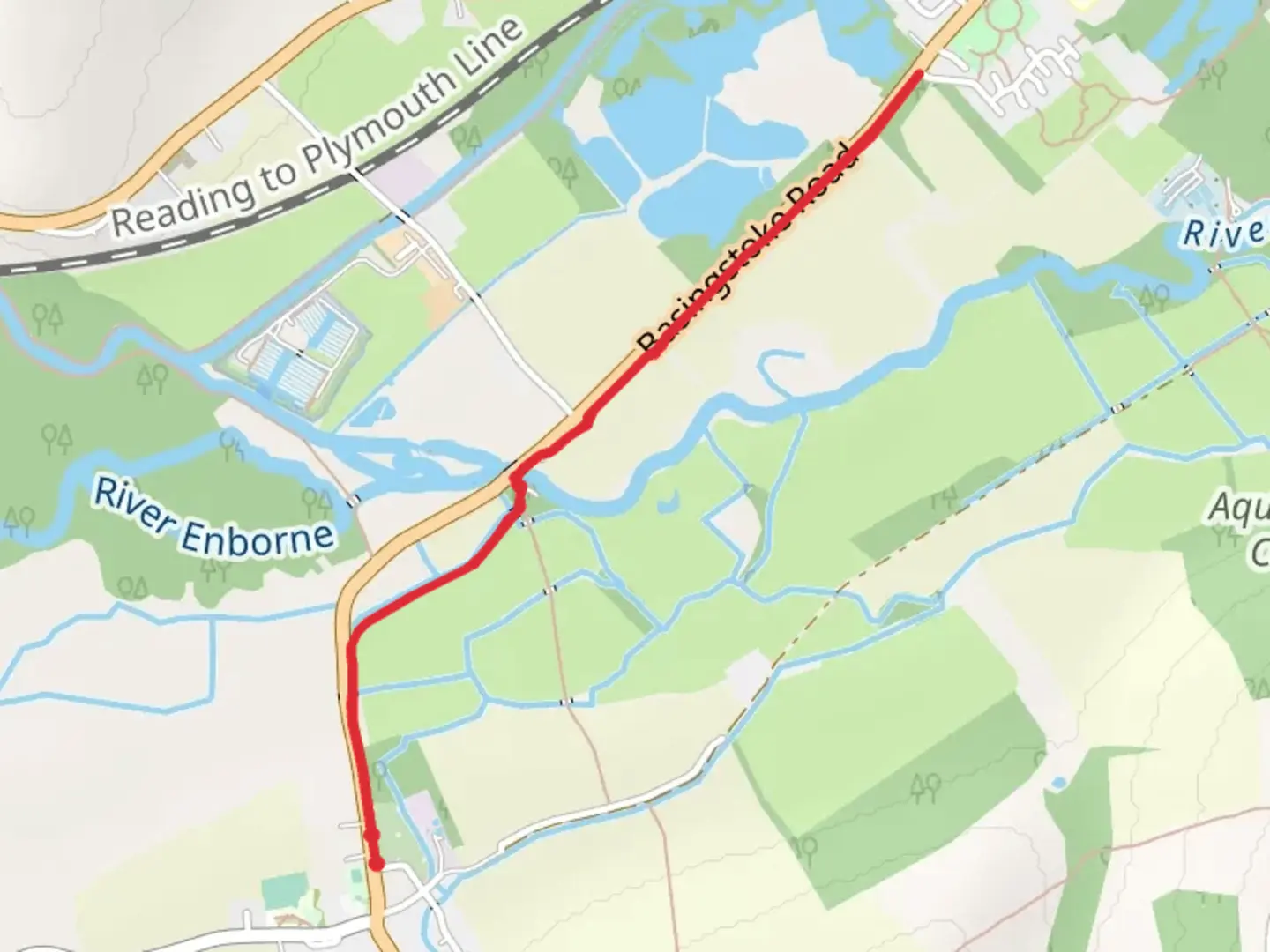 An image depicting the trail Wasing Way and its surrounding area.